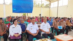 Bupati Bolmut Hadiri Pemasangan Peneng BSPS 2019