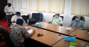 Ketua Bapemperda DPRD Saat menerima Kunjungan LBI